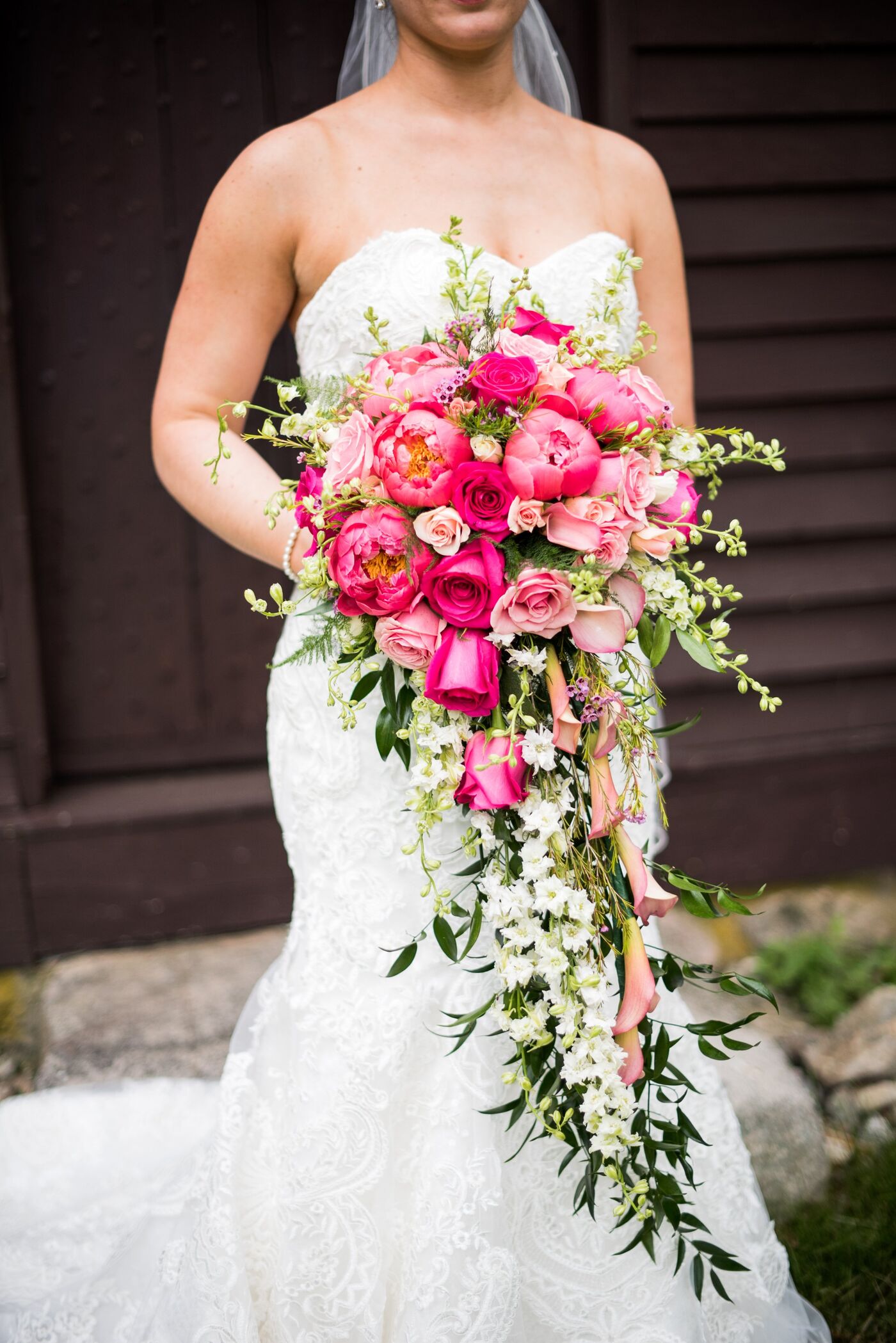 Real Salvy wedding — Garden Pinks wedding flowers